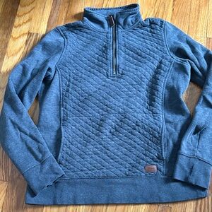 L.L. Bean Quarter Zip Quilted Pull Over